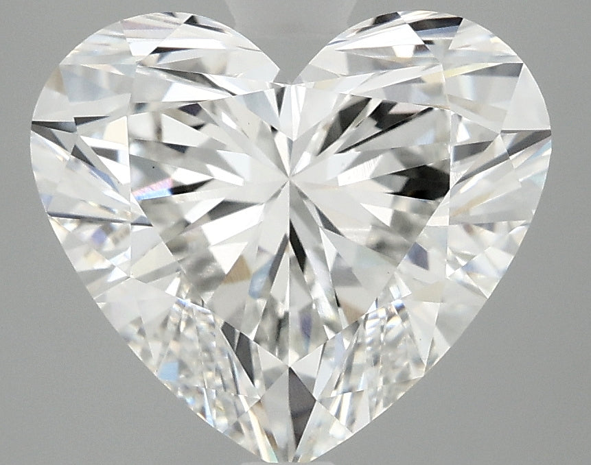 OROLEV Lab Grown Diamond Heart 4.1 Carats - Certification No.720551304