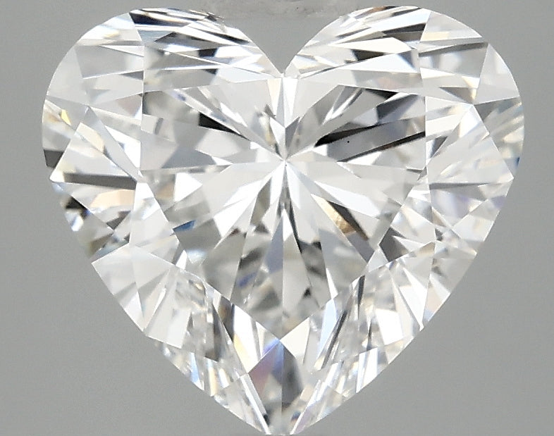 OROLEV Lab Grown Diamond Heart 3.1 Carats - Certification No.717517171