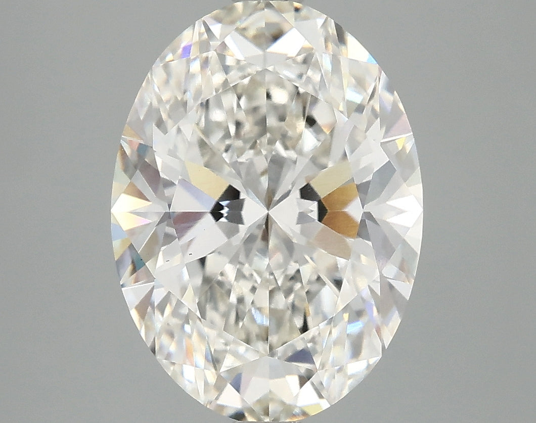 OROLEV Lab Grown Diamond Oval 4.08 Carats - Certification No.797656818