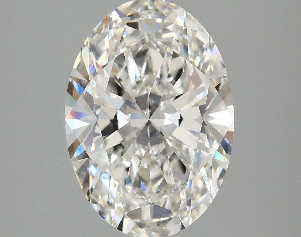 OROLEV Lab Grown Diamond Oval 2.59 Carats - Certification No.761527707