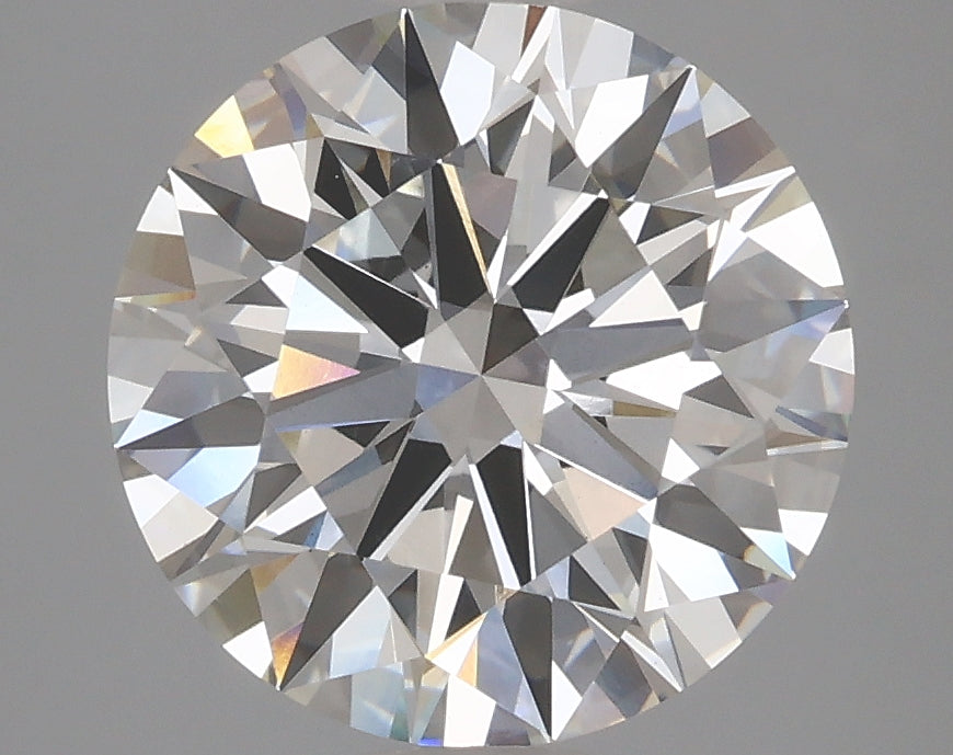 OROLEV Lab Grown Diamond Round Brilliant 3.8 Carats - Certification No.627426924