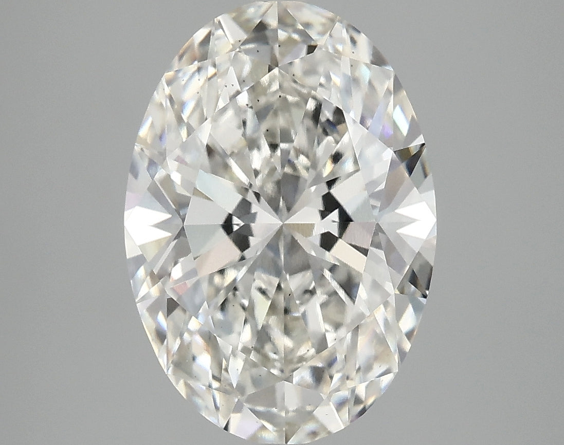 OROLEV Lab Grown Diamond Oval 4.03 Carats - Certification No.795612304
