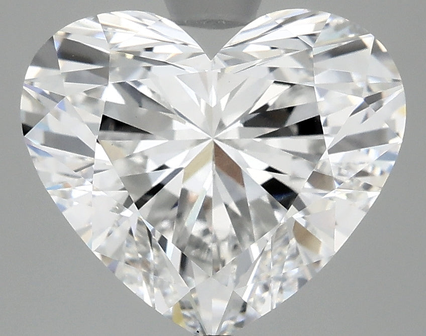 OROLEV Lab Grown Diamond Heart 4.06 Carats - Certification No.712529516