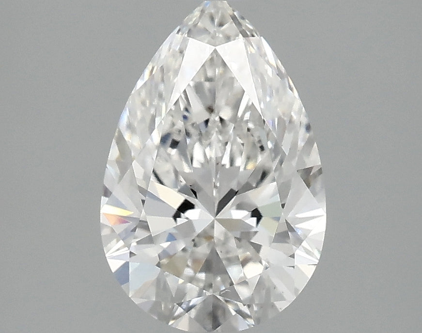 OROLEV Lab Grown Diamond Pear 1.6 Carats - Certification No.797633453