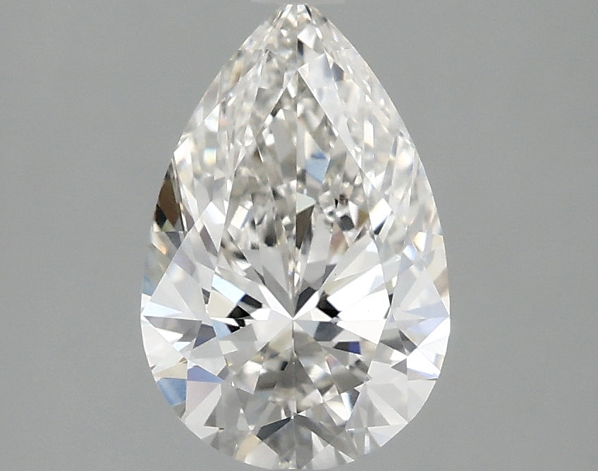 OROLEV Lab Grown Diamond Pear 1.58 Carats - Certification No.787612156