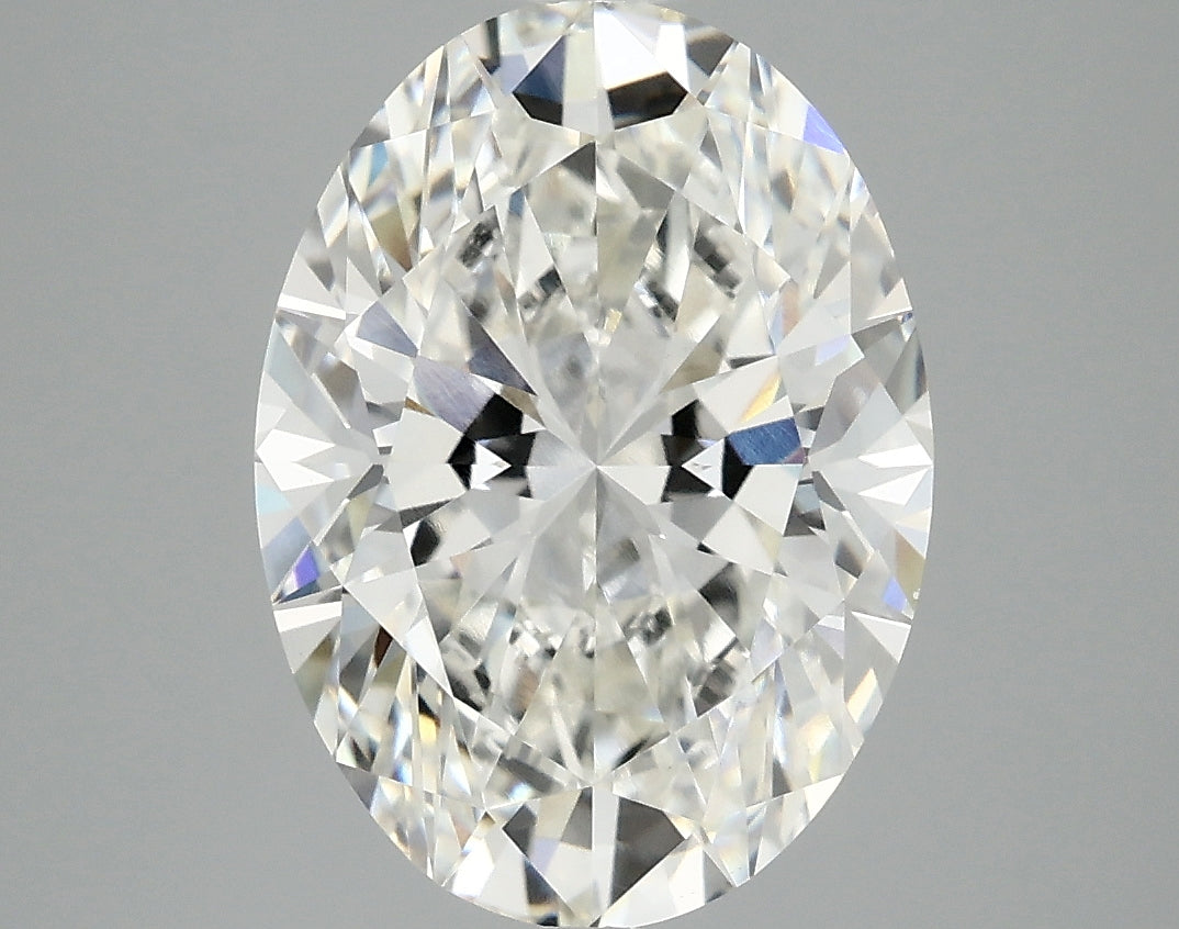 OROLEV Lab Grown Diamond Oval 4.08 Carats - Certification No.798622546