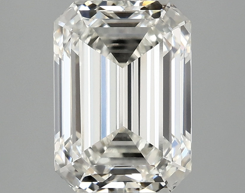OROLEV Lab Grown Diamond Emerald 3.08 Carats - Certification No.747562155