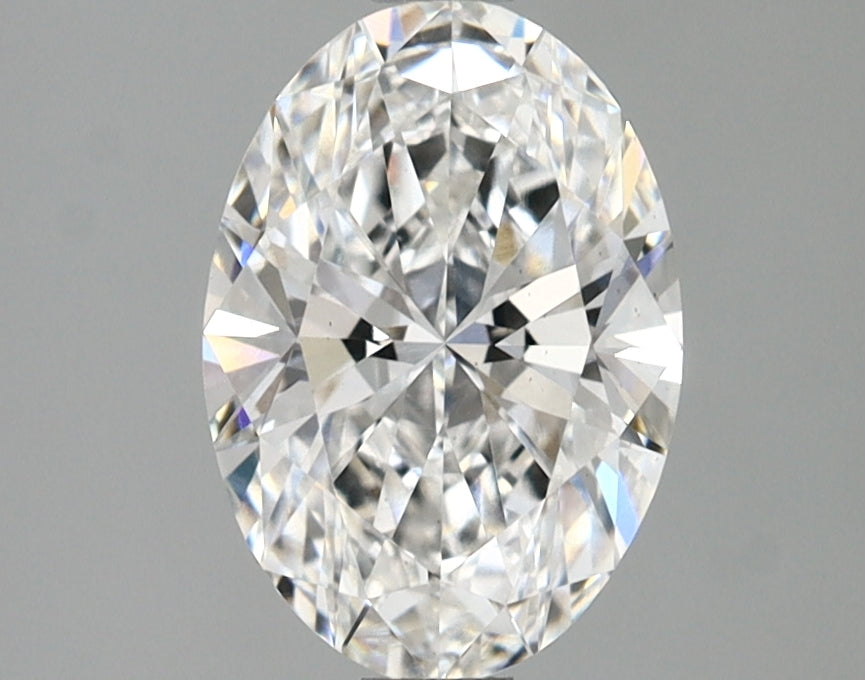 OROLEV Lab Grown Diamond Oval 1.57 Carats - Certification No.749524478