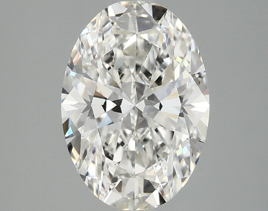 OROLEV Lab Grown Diamond Oval 2.58 Carats - Certification No.762549454