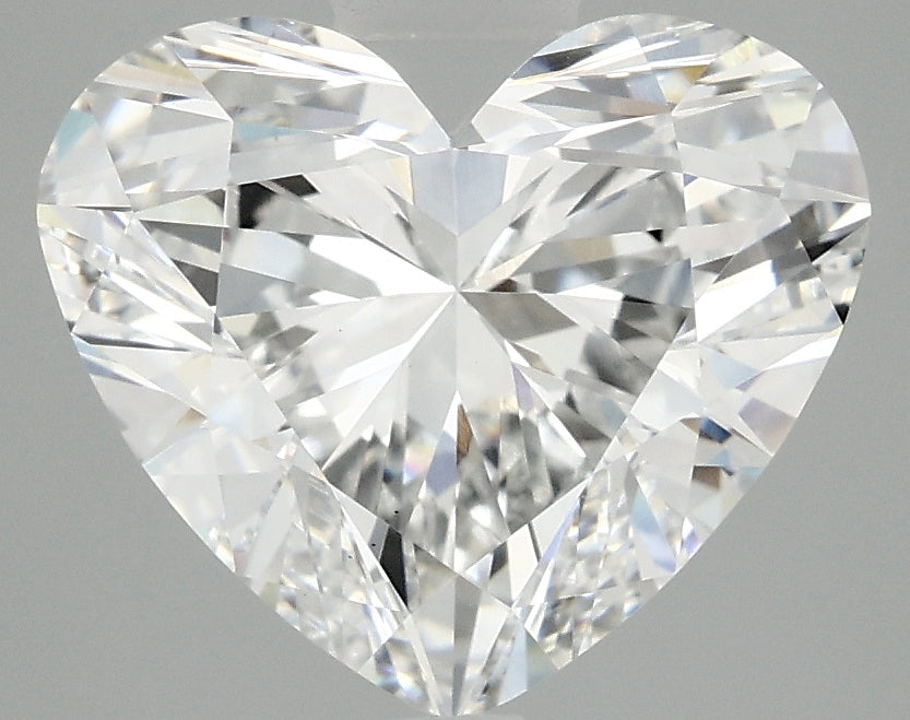 OROLEV Lab Grown Diamond Heart 4.08 Carats - Certification No.706543652