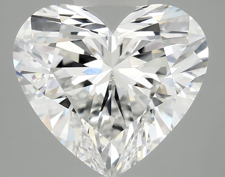 OROLEV Lab Grown Diamond Heart 3.1 Carats - Certification No.763665901