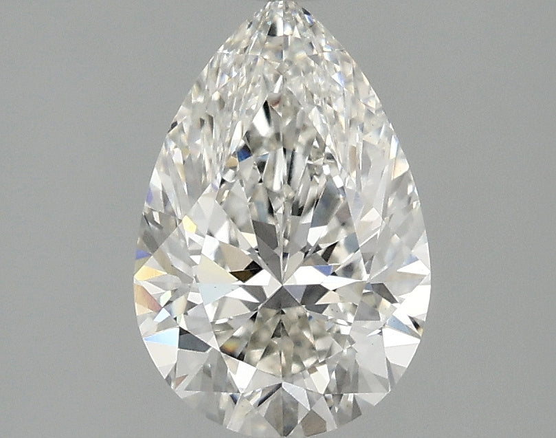 OROLEV Lab Grown Diamond Pear 1.57 Carats - Certification No.797620922