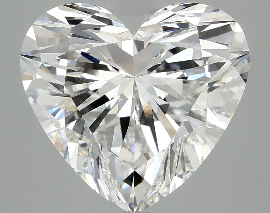 OROLEV Lab Grown Diamond Heart 4.04 Carats - Certification No.711504763