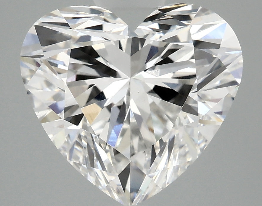 OROLEV Lab Grown Diamond Heart 3.1 Carats - Certification No.715573523