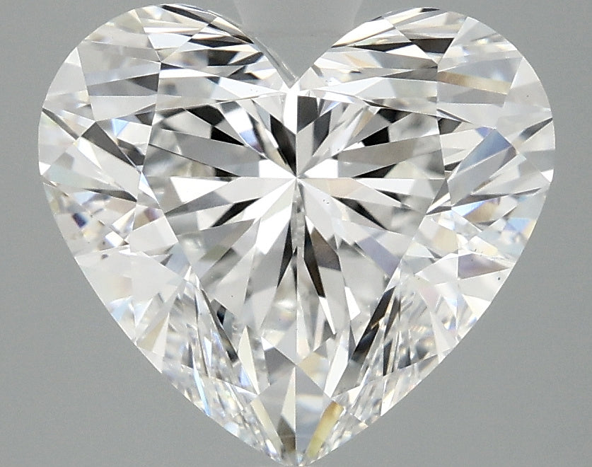 OROLEV Lab Grown Diamond Heart 4.09 Carats - Certification No.712529534