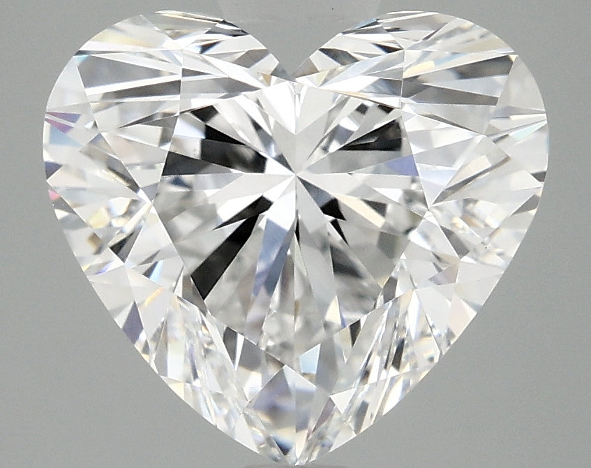 OROLEV Lab Grown Diamond Heart 4.02 Carats - Certification No.707505543
