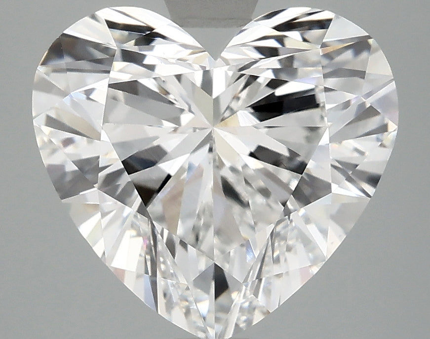 OROLEV Lab Grown Diamond Heart 4.1 Carats - Certification No.715542108
