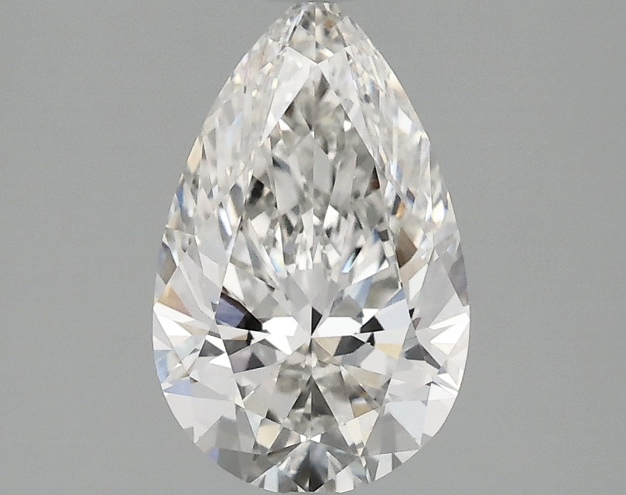 OROLEV Lab Grown Diamond Pear 1.55 Carats - Certification No.790675039