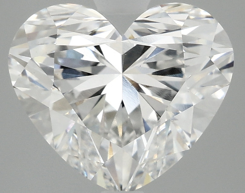 OROLEV Lab Grown Diamond Heart 4.1 Carats - Certification No.715523439