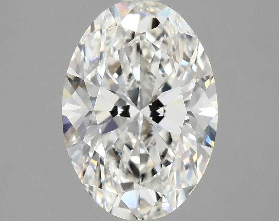 OROLEV Lab Grown Diamond Oval 2.53 Carats - Certification No.766640130