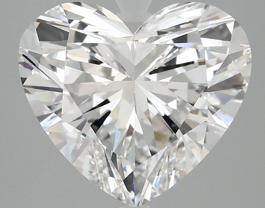 OROLEV Lab Grown Diamond Heart 4.04 Carats - Certification No.717525931