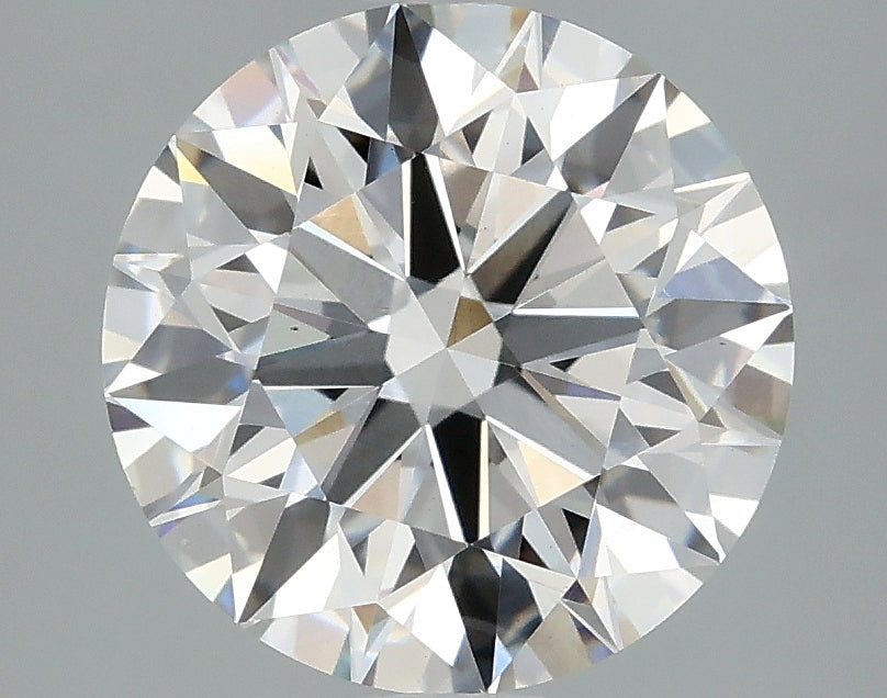 OROLEV Lab Grown Diamond Round Brilliant 2.86 Carats - Certification No.624400395