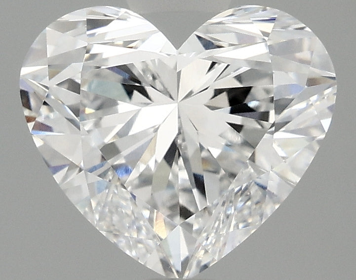 OROLEV Lab Grown Diamond Heart 2.58 Carats - Certification No.715599997