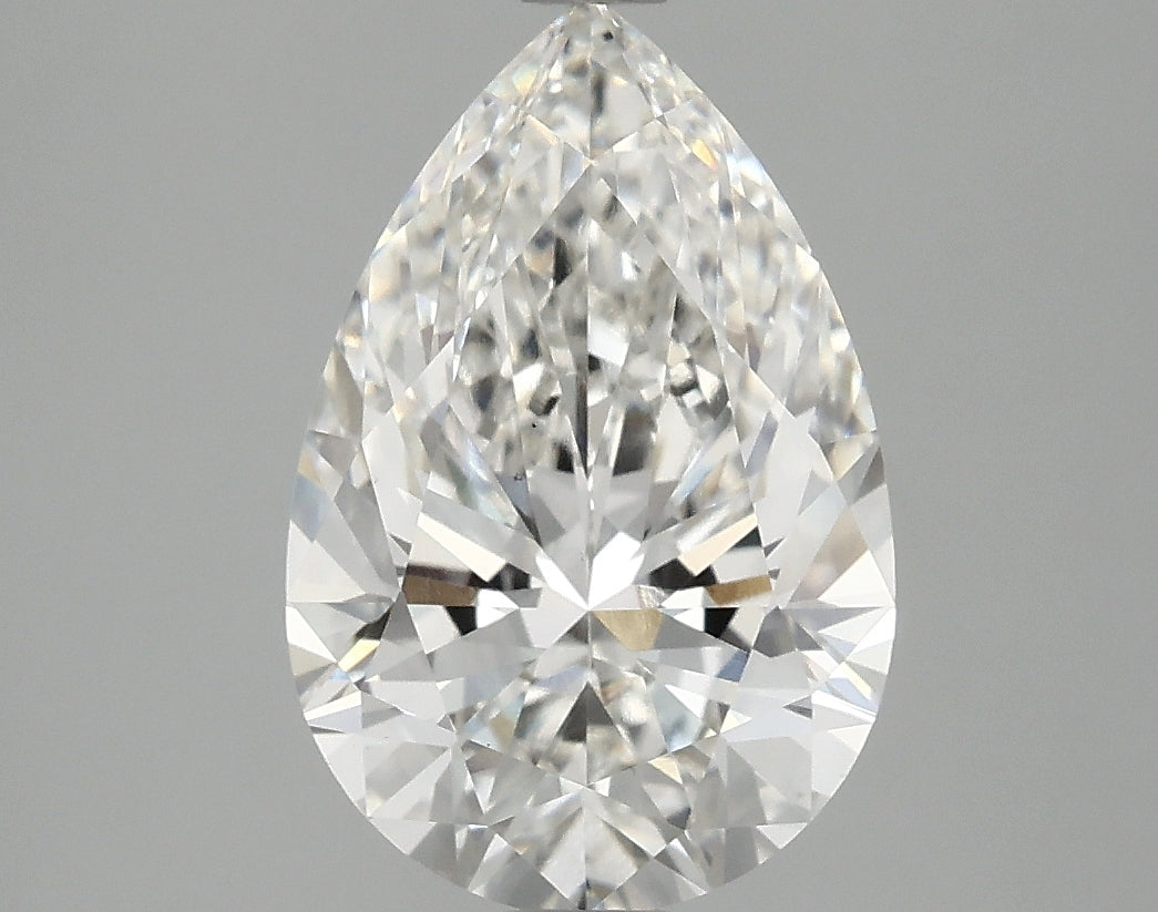 OROLEV Lab Grown Diamond Pear 3.09 Carats - Certification No.728506813