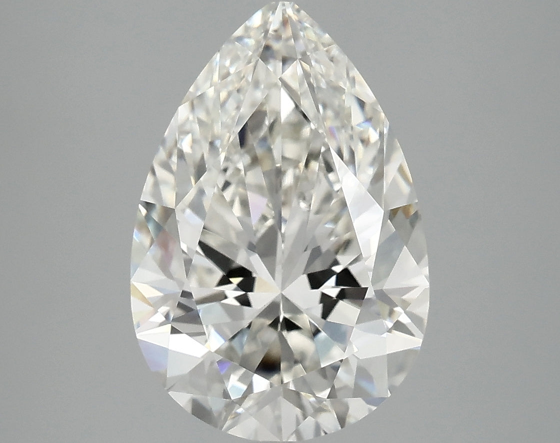 OROLEV Lab Grown Diamond Pear 4.01 Carats - Certification No.798605852