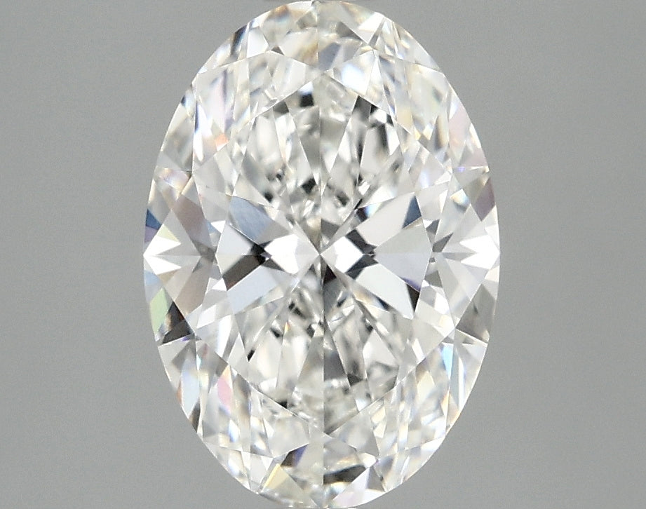 OROLEV Lab Grown Diamond Oval 2.52 Carats - Certification No.760596185