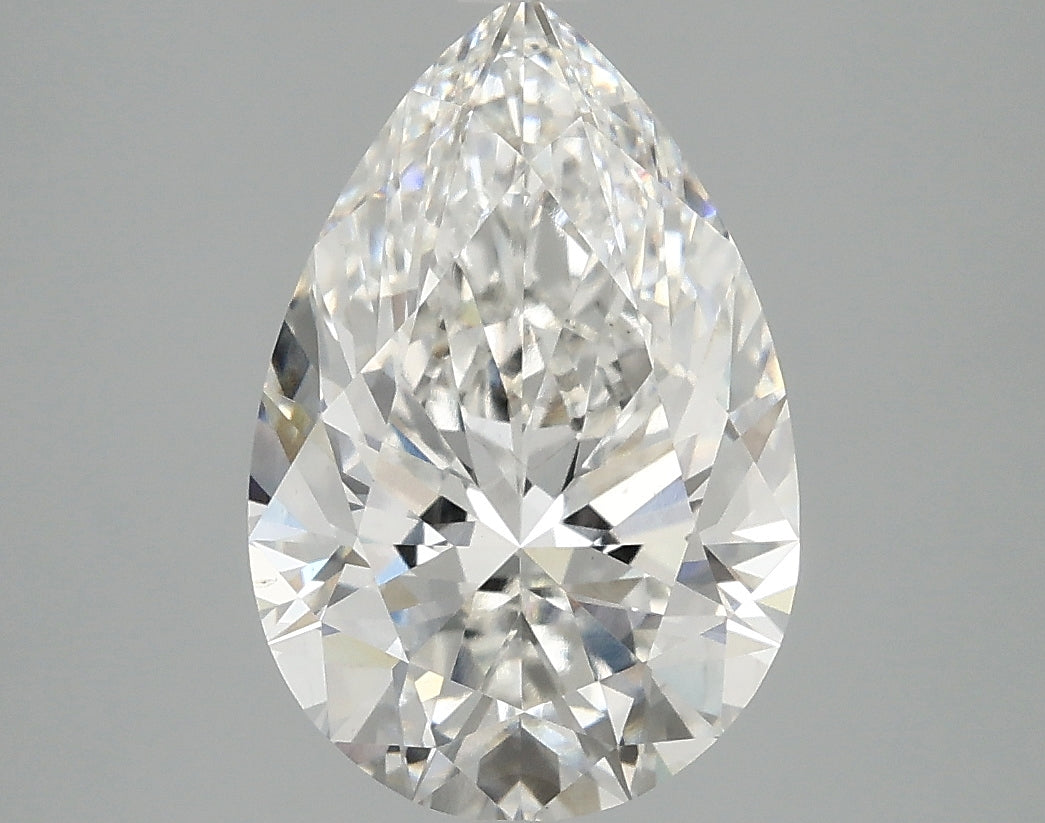 OROLEV Lab Grown Diamond Pear 3.09 Carats - Certification No.761533312