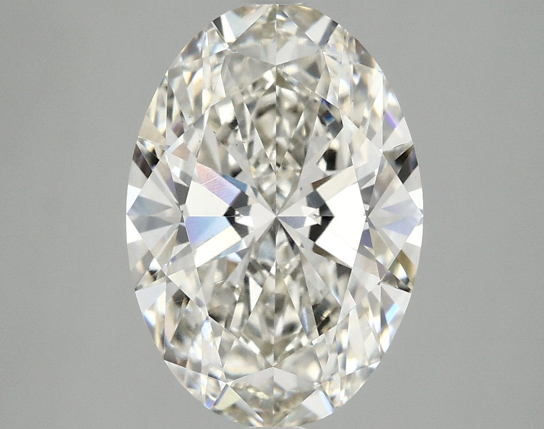 OROLEV Lab Grown Diamond Oval 4.05 Carats - Certification No.784664569