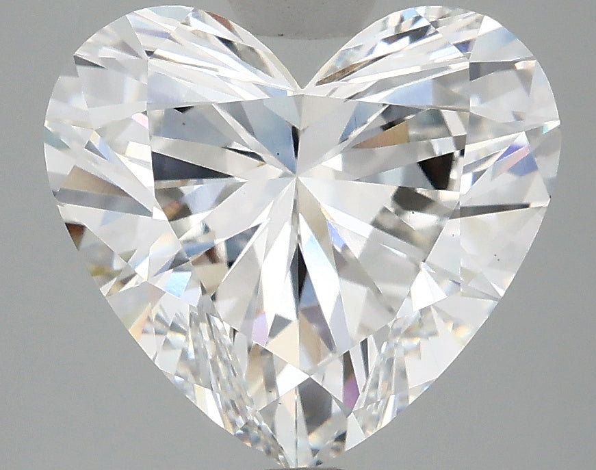 OROLEV Lab Grown Diamond Heart 4.05 Carats - Certification No.710548668