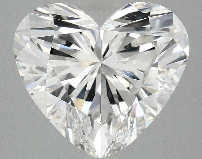 OROLEV Lab Grown Diamond Heart 3.09 Carats - Certification No.717517725