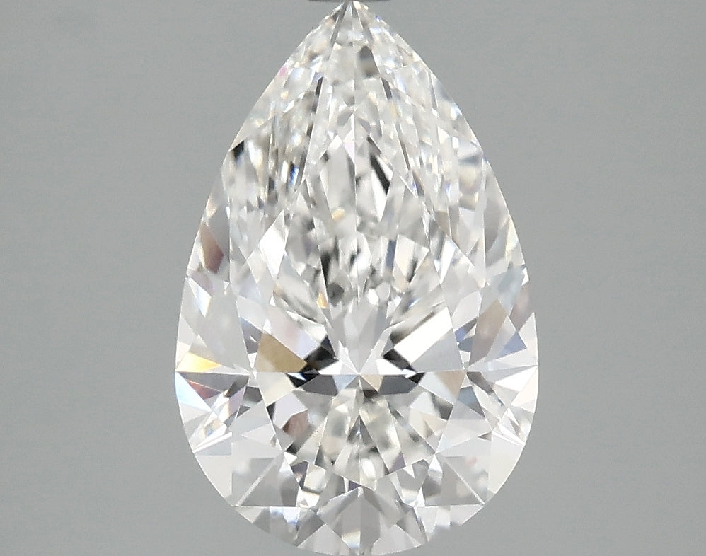 OROLEV Lab Grown Diamond Pear 2.58 Carats - Certification No.772652337