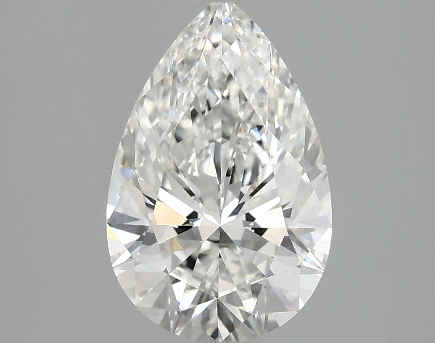 OROLEV Lab Grown Diamond Pear 1.59 Carats - Certification No.772696486
