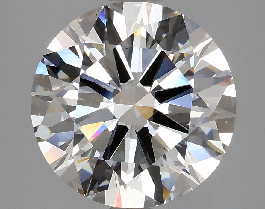 OROLEV Lab Grown Diamond Round Brilliant 4.06 Carats - Certification No.617401648
