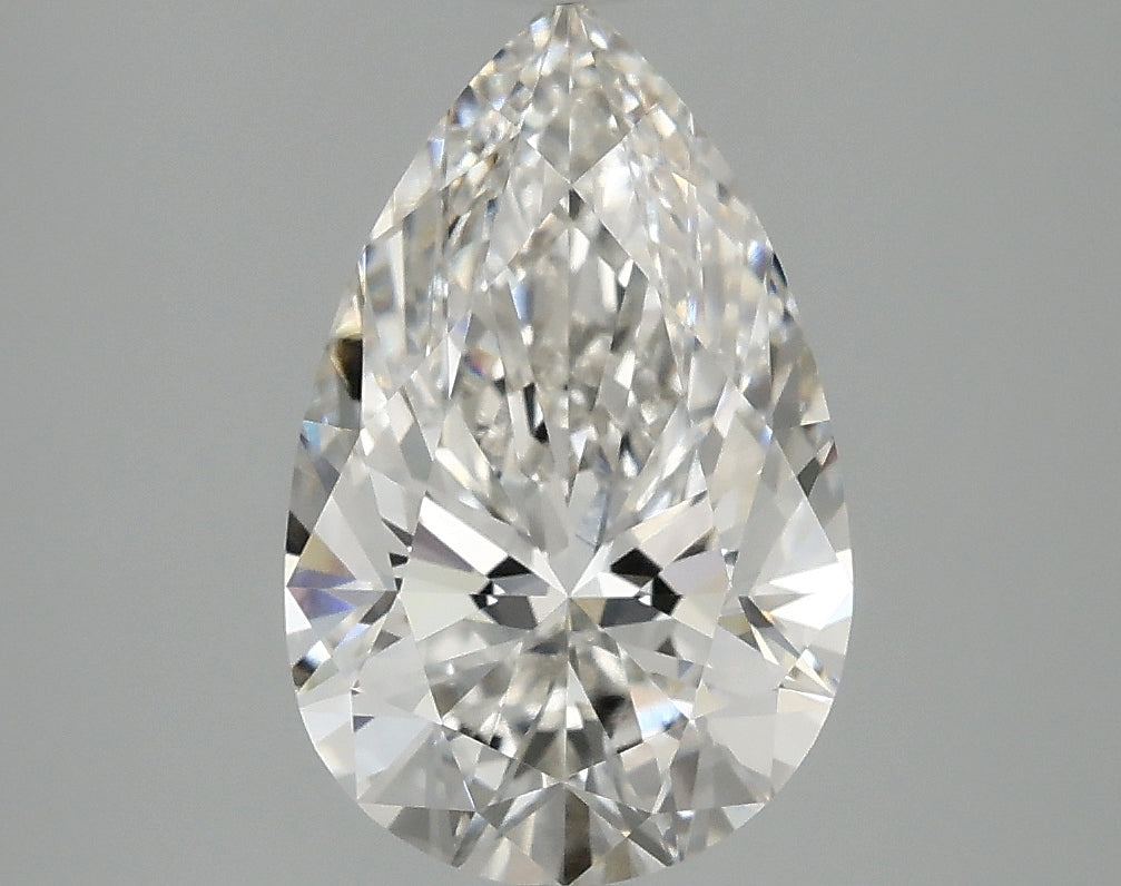 OROLEV Lab Grown Diamond Pear 2.59 Carats - Certification No.772641261