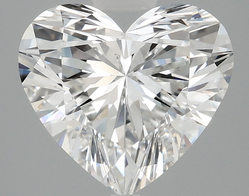 OROLEV Lab Grown Diamond Heart 3.03 Carats - Certification No.715516425
