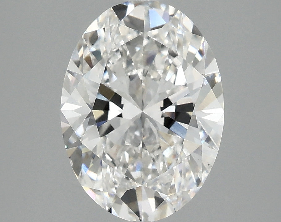 OROLEV Lab Grown Diamond Oval 2.55 Carats - Certification No.762539665