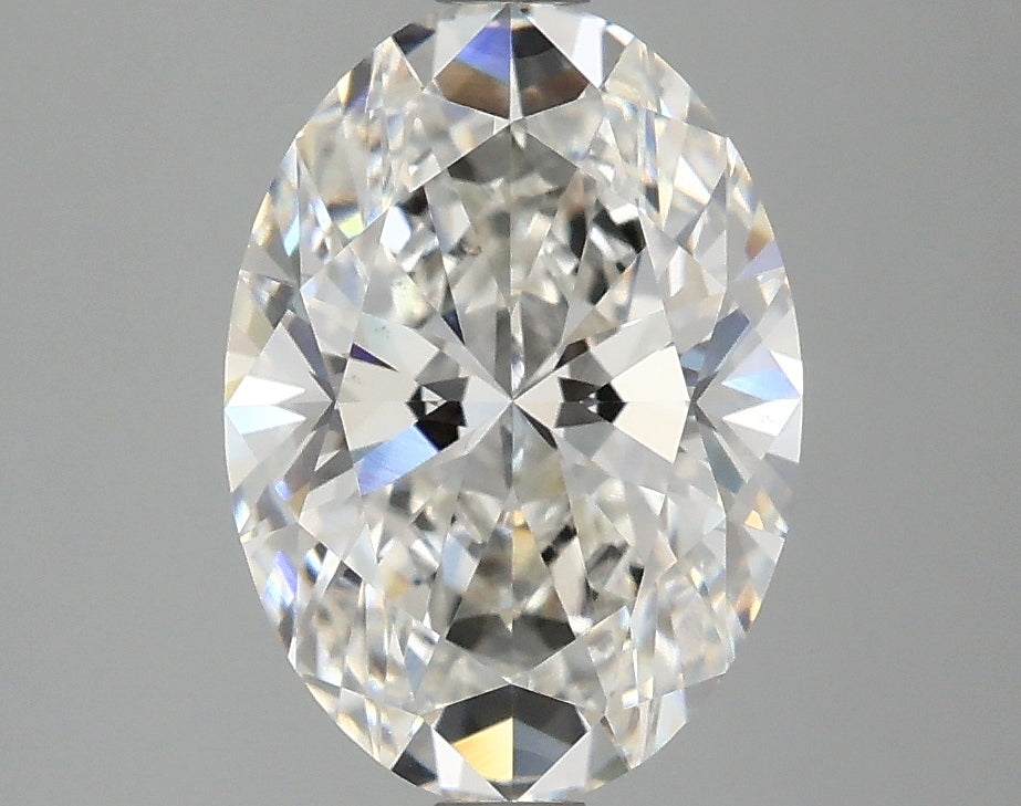 OROLEV Lab Grown Diamond Oval 2.53 Carats - Certification No.765641182