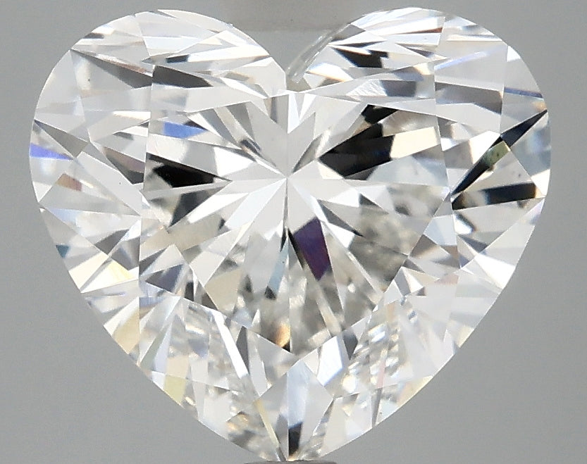 OROLEV Lab Grown Diamond Heart 4.07 Carats - Certification No.717501196