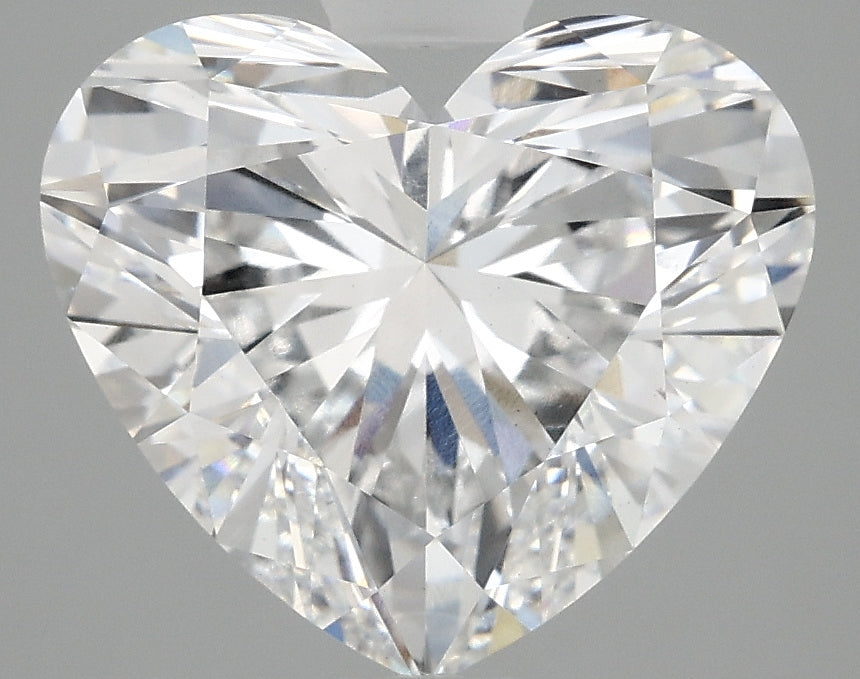 OROLEV Lab Grown Diamond Heart 4.07 Carats - Certification No.717508105