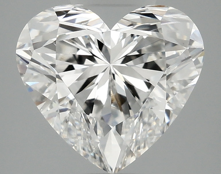 OROLEV Lab Grown Diamond Heart 2.99 Carats - Certification No.715507050