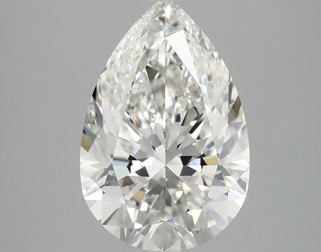 OROLEV Lab Grown Diamond Pear 3.09 Carats - Certification No.766682570
