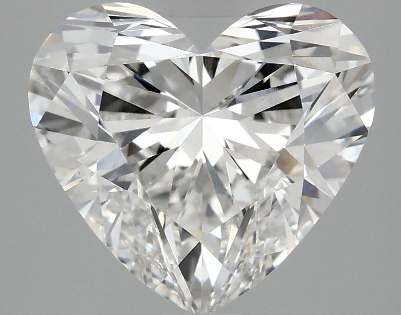 OROLEV Lab Grown Diamond Heart 3.03 Carats - Certification No.713554945