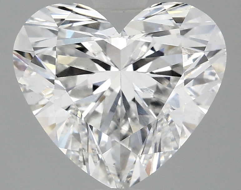 OROLEV Lab Grown Diamond Heart 3.1 Carats - Certification No.713539688