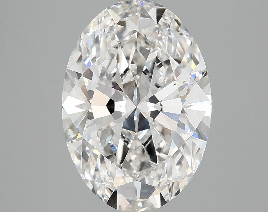 OROLEV Lab Grown Diamond Oval 2.59 Carats - Certification No.762513778