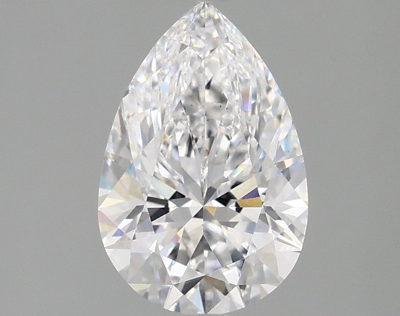 OROLEV Lab Grown Diamond Pear 1.58 Carats - Certification No.687511264