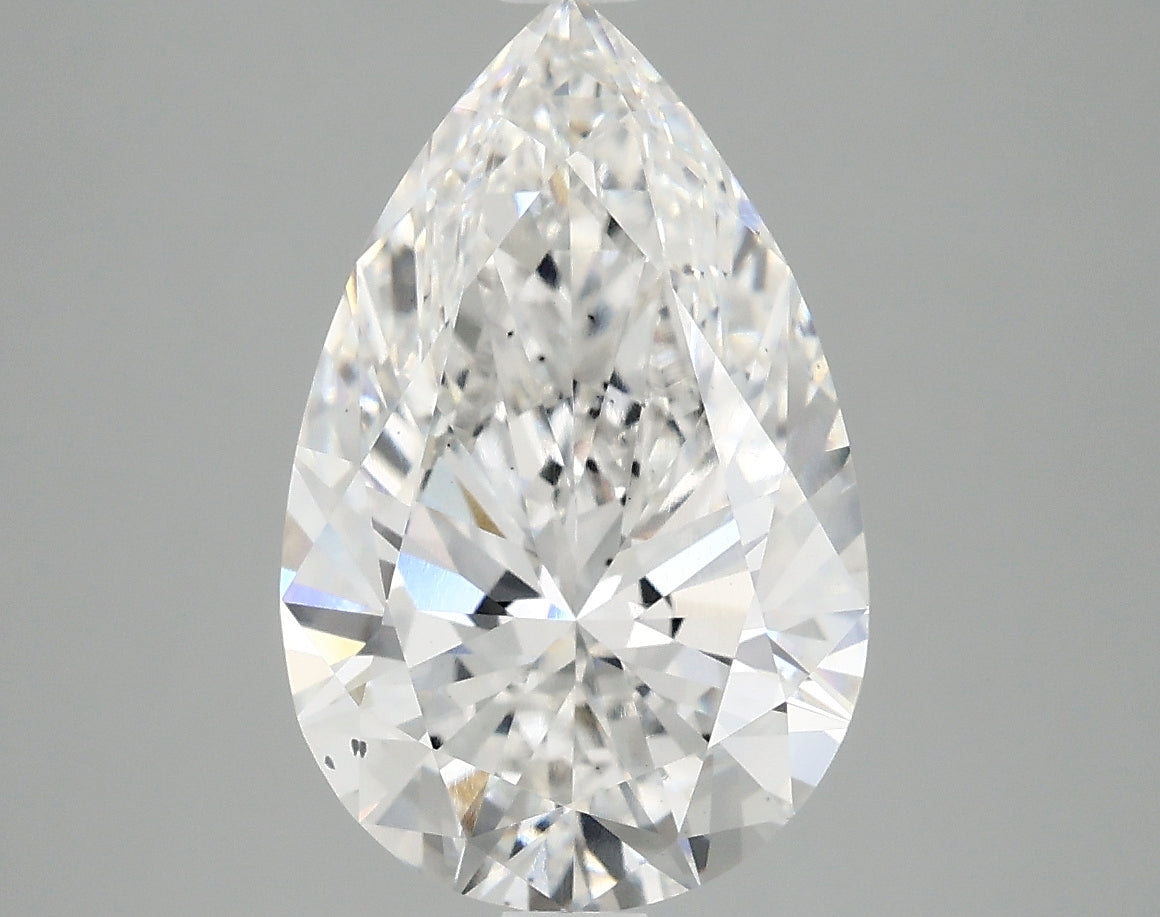 OROLEV Lab Grown Diamond Pear 4.03 Carats - Certification No.766688074